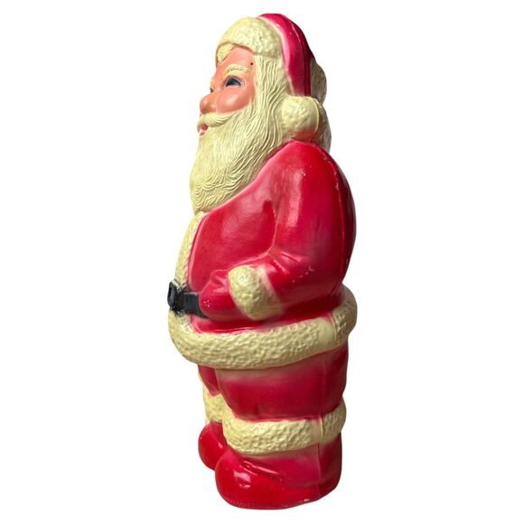 Vintage 1960s Union 13" Santa Claus Blow Mold Light Up Christmas Decoration - Picture 5 of 9